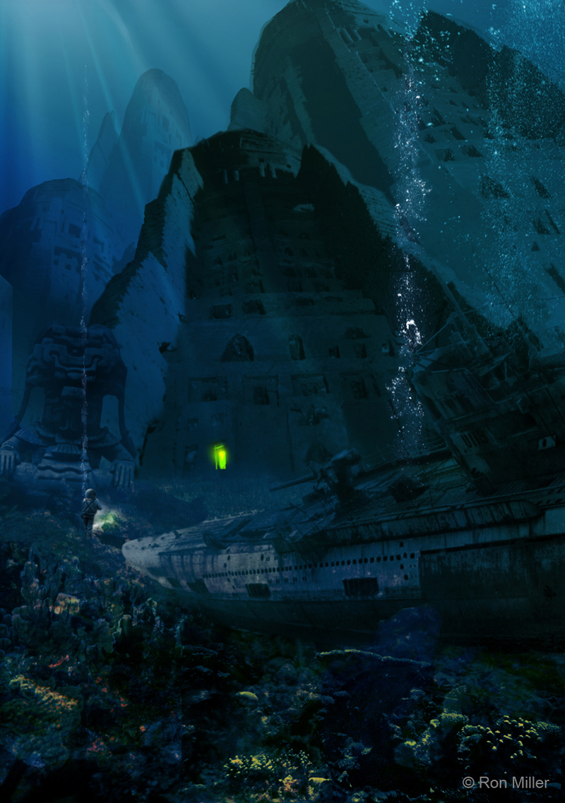 Illustration for article titled I Can't Do Space Art All Day, So Here's Cthulhu